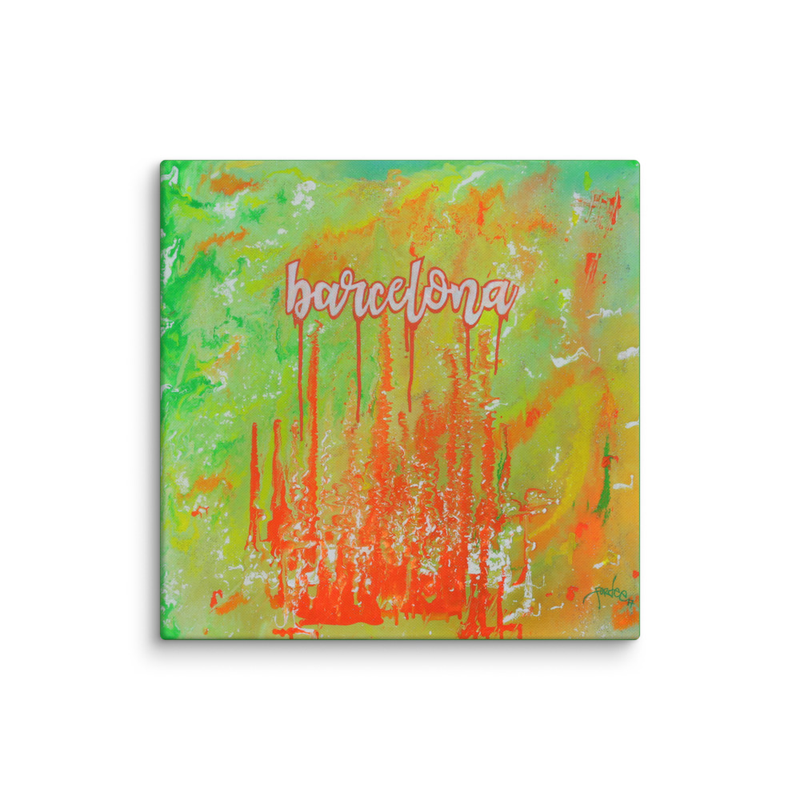 La Sagrada Canvas / 18″×18″