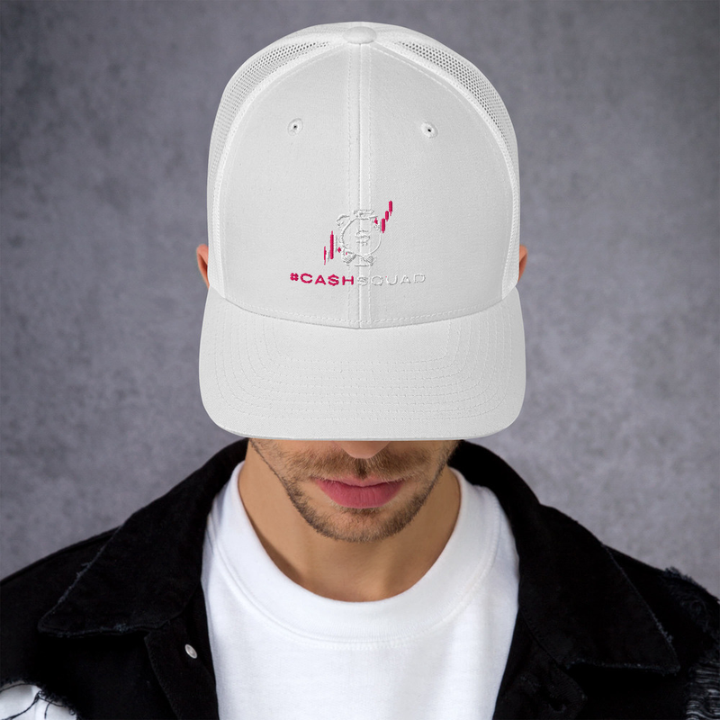 #CashSquad Hat v.2 – One size, White