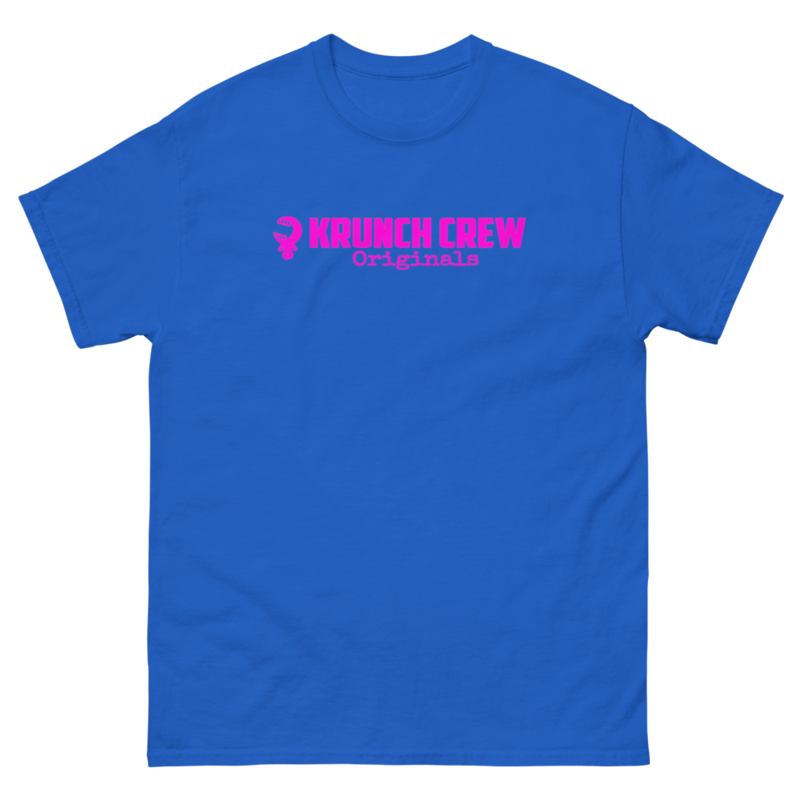 KRUNCH Crew Originals Flex Pretty in Pink Logo Tee