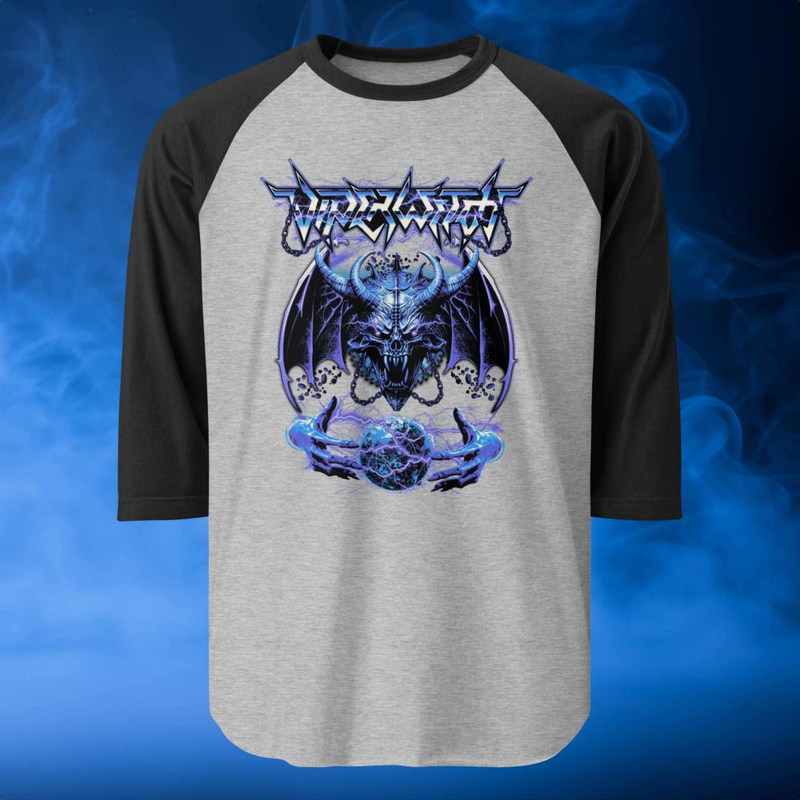 3\4 Baseball Tee - Fuck Ride Destroy (Unisex)