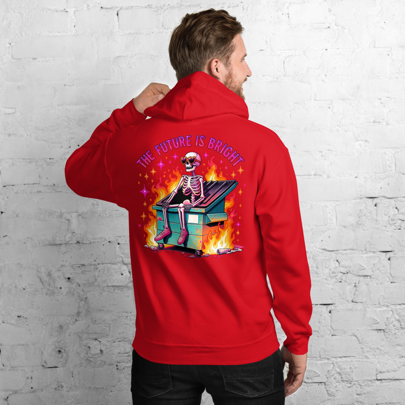 The Future Is Bright – XL, Red