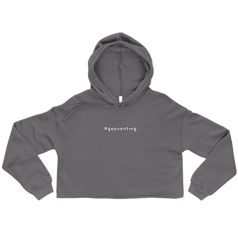 #goeventing Crop Hoodie view 4