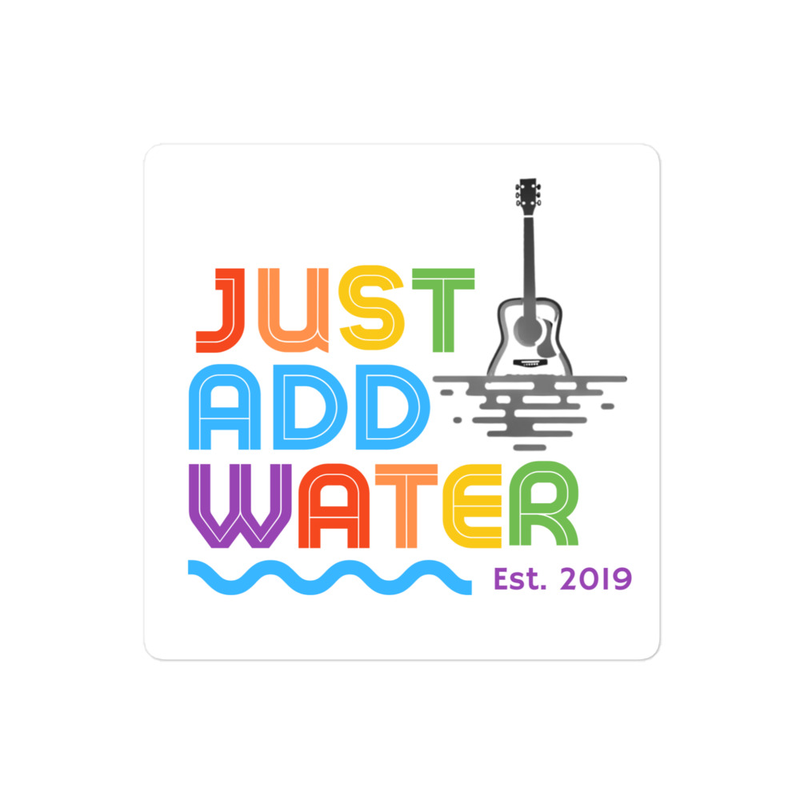 Just Add Water - Main Logo (LGBTQ+ Support)