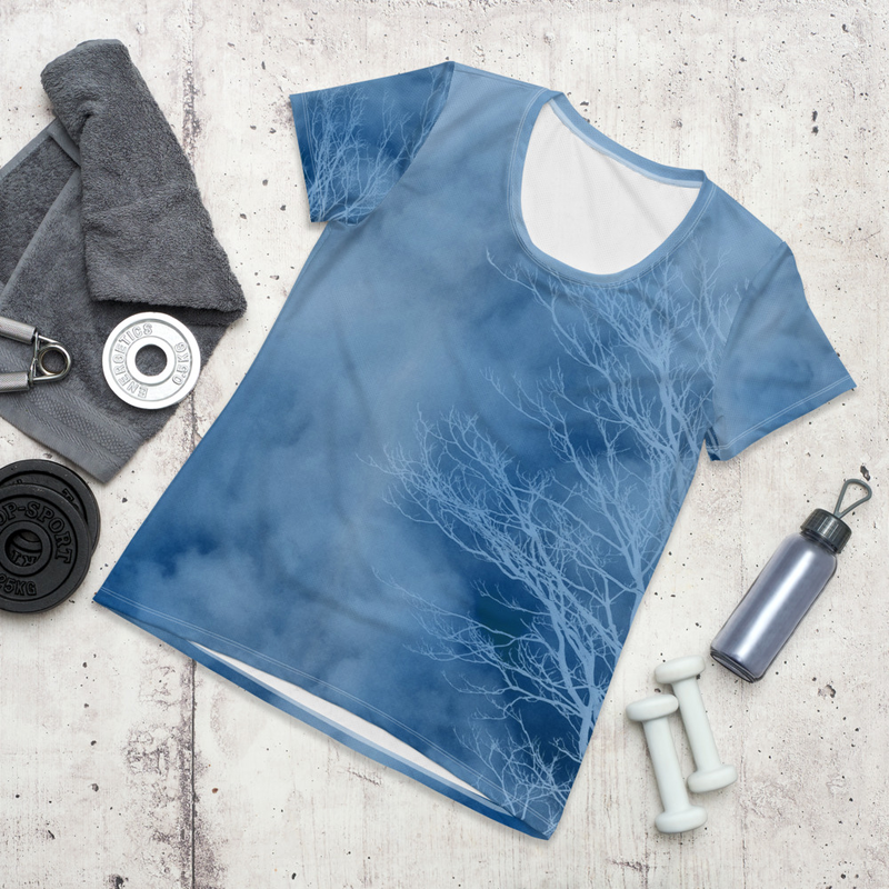 All-Over Print Women's Athletic T-shirt