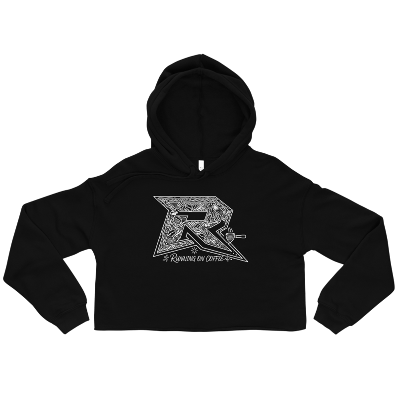 Running On Coffee Crop Hoodie