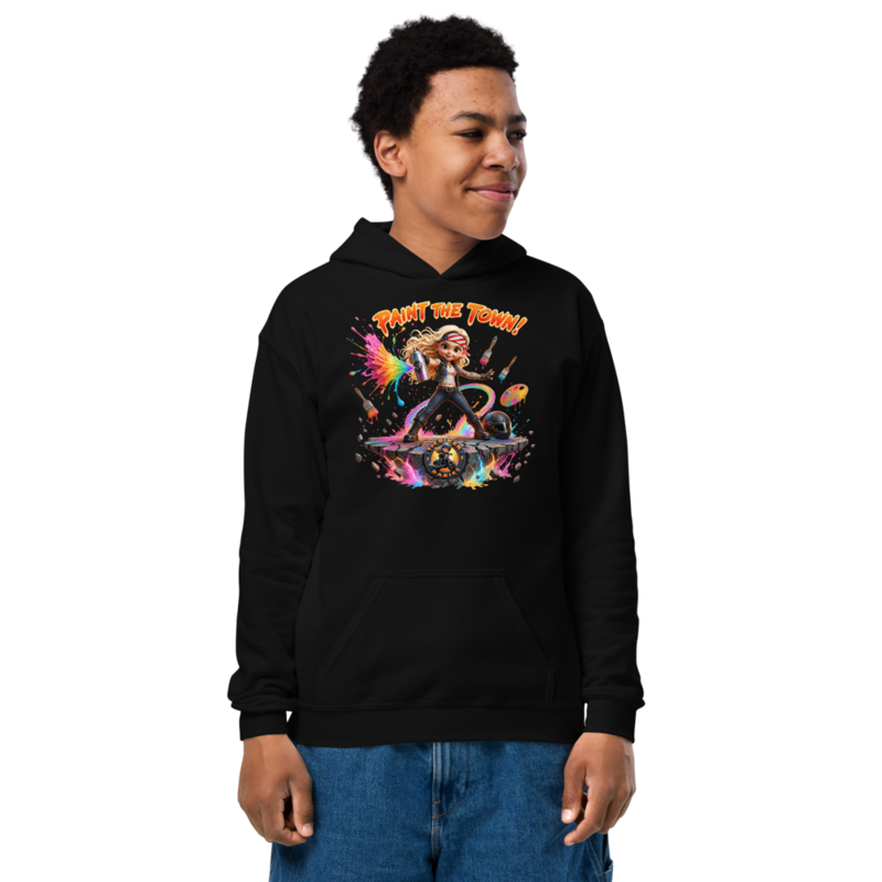 Cassidy Paint The Town Kids Hoodie