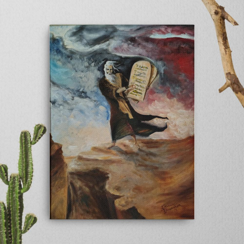 Moses Canvas Print