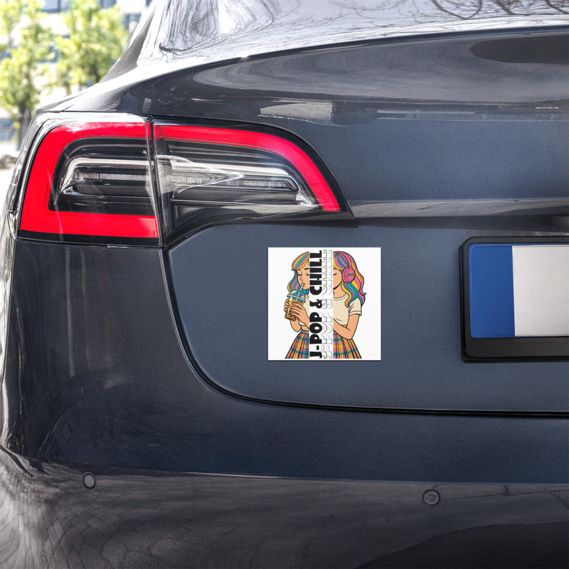 J-Pop & Chill Car magnets