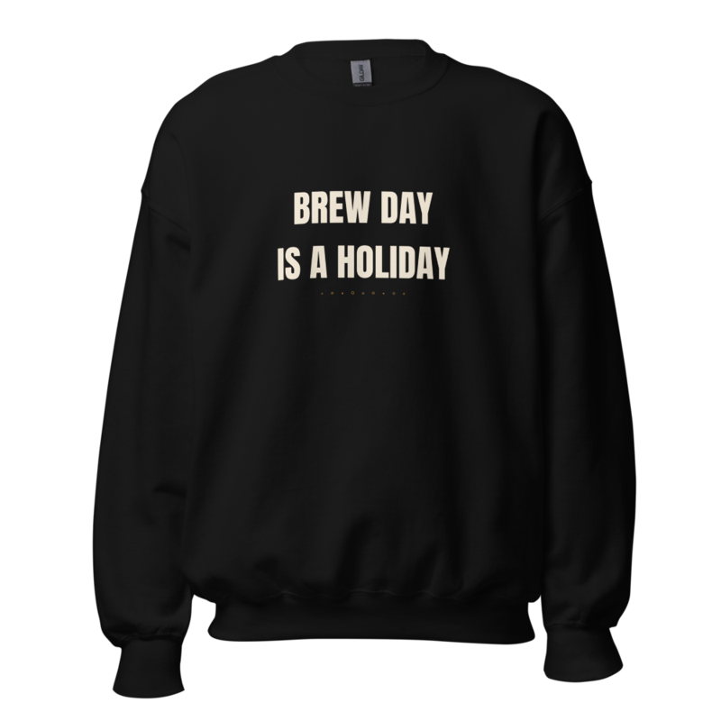 BREW DAY IS A HOLIDAY Crewneck mockup