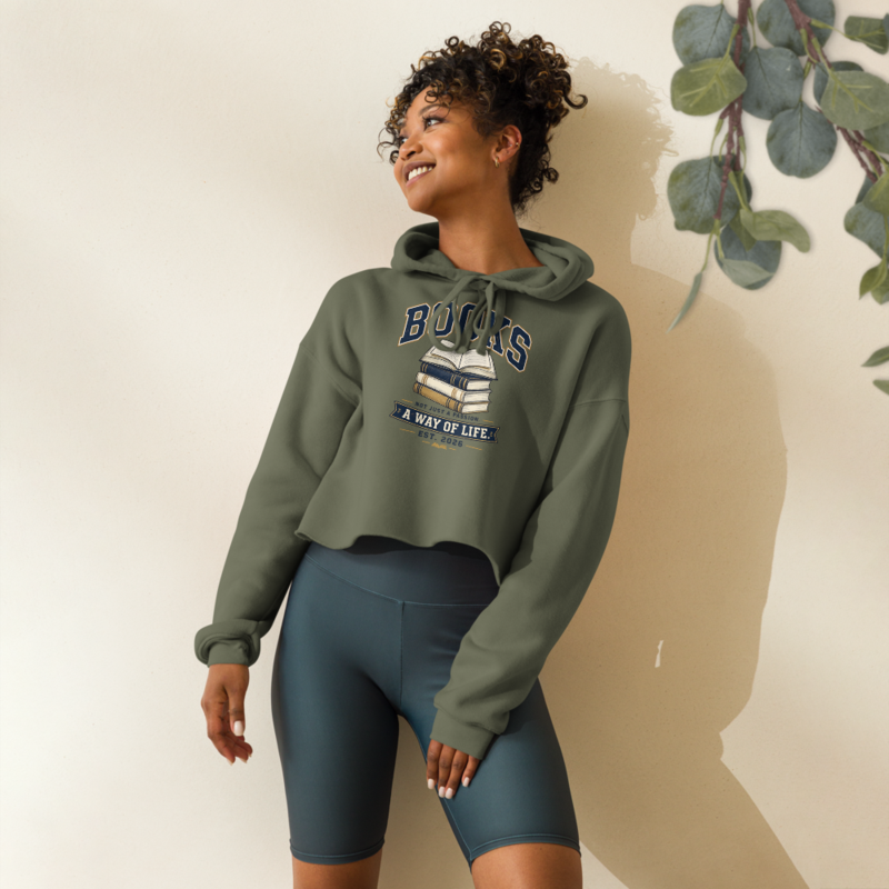Way of Life Crop Hoodie