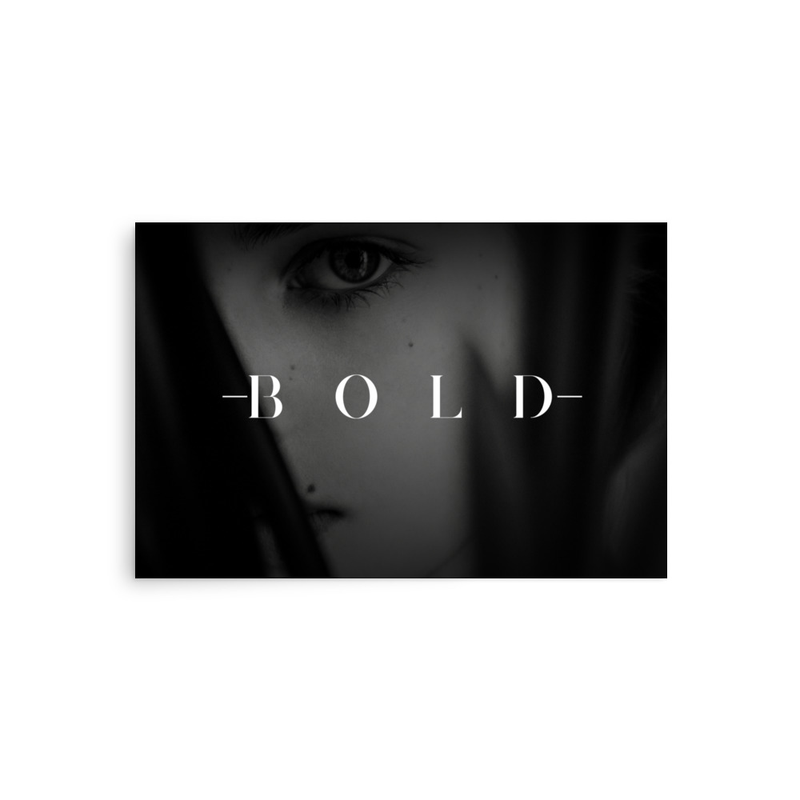 Photo paper poster