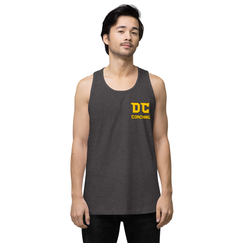 DC Coaching Muscle Shirt – 3XL, Charcoal Heather