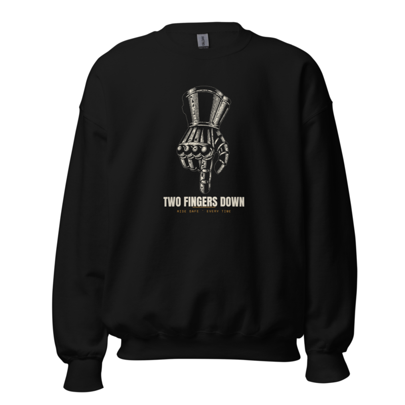 The Wave Crewneck mockup