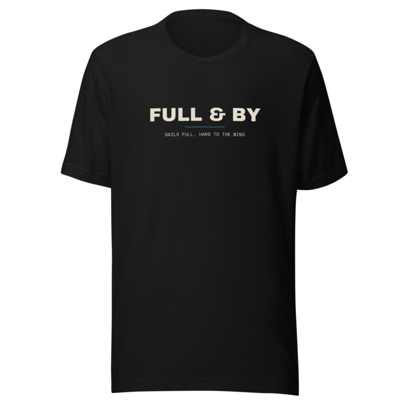 FULL & BY Tee mockup