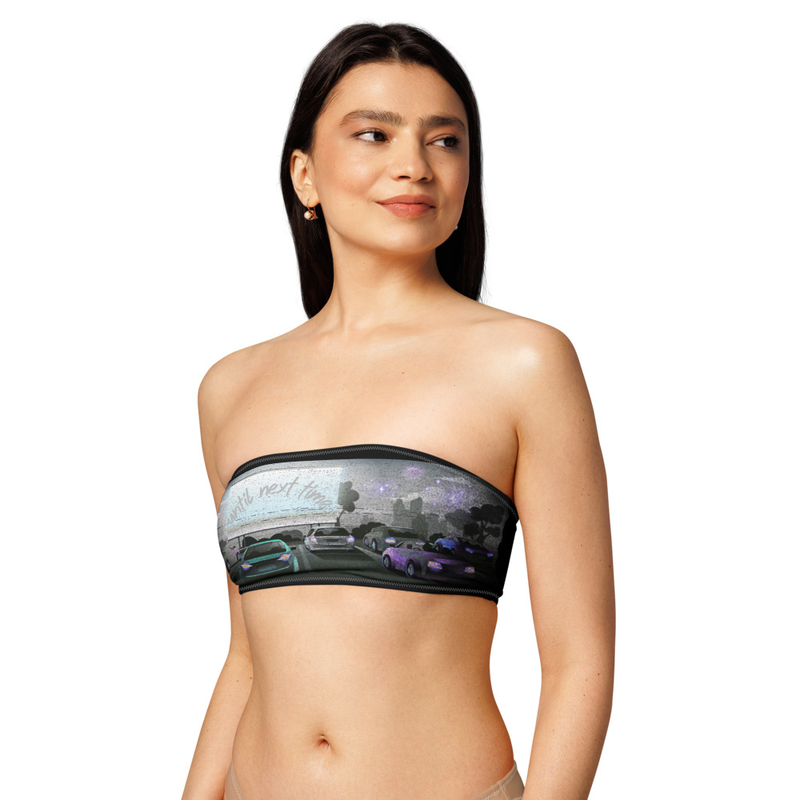 Until Next Time Bandeau Bikini Top
