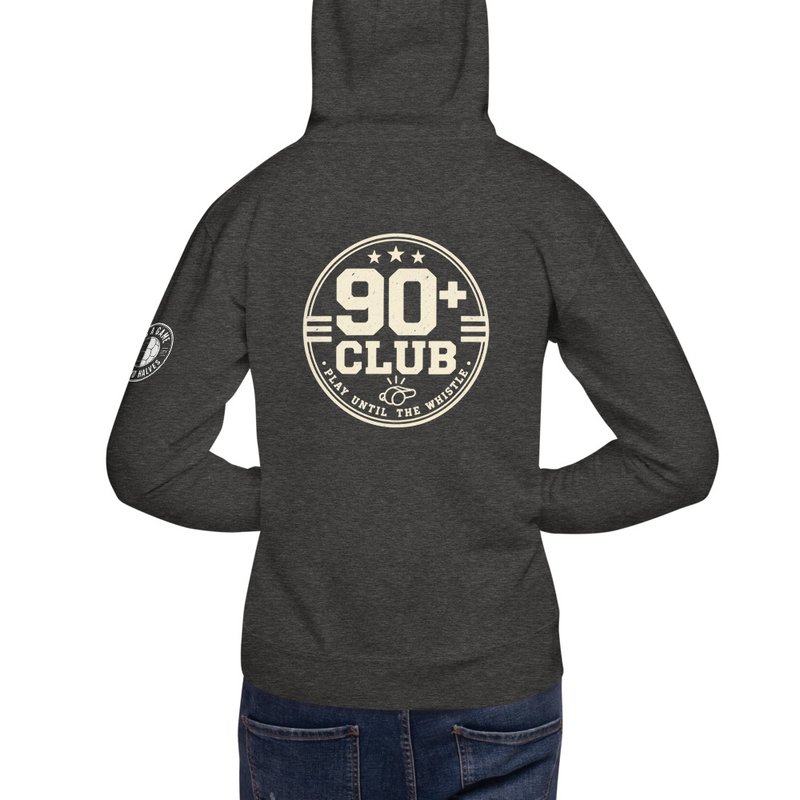 90+ Club Unisex Hoodie: Made for the dying seconds