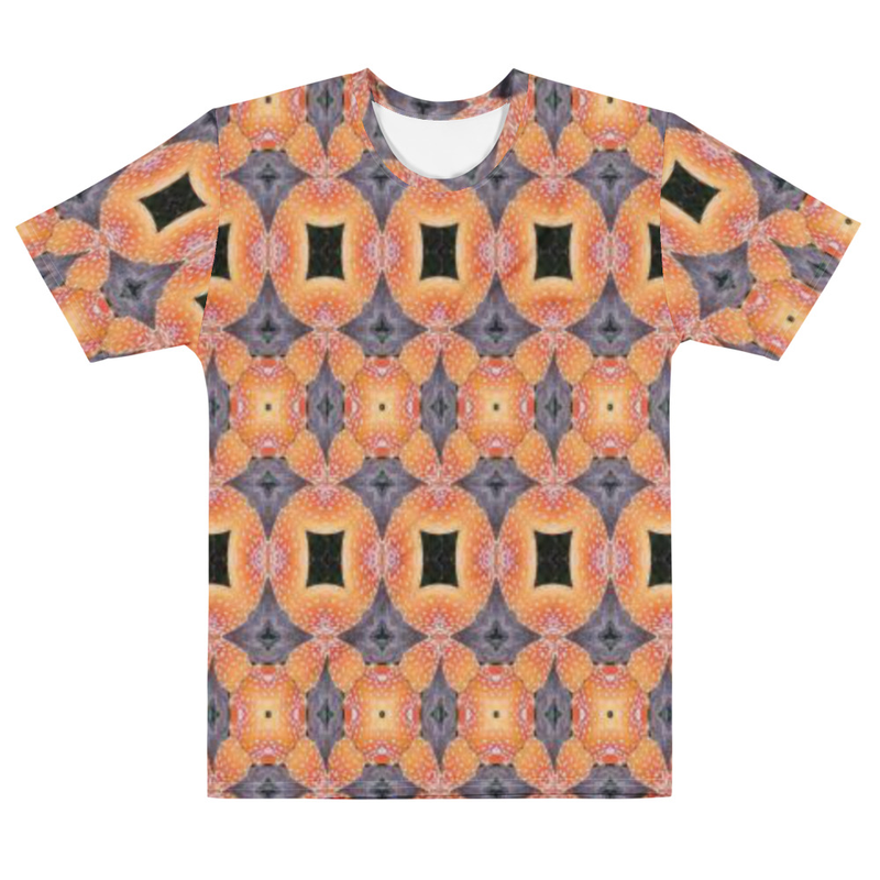 Men’s cotton crew neck t-shirt - Mushroom