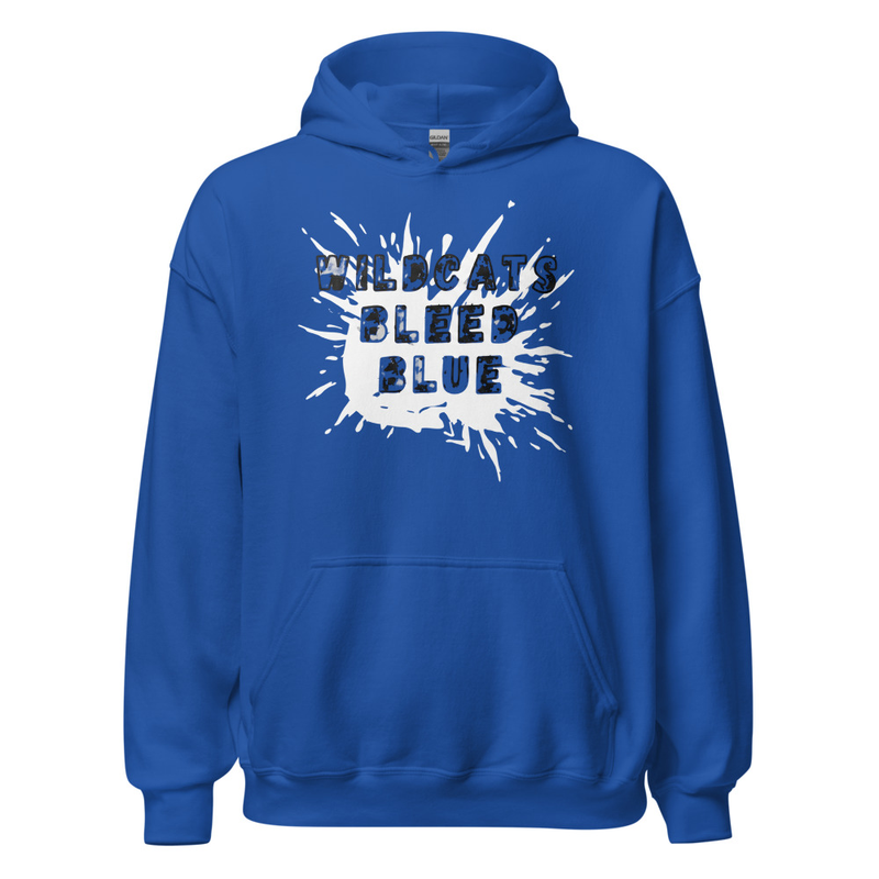 Wildcats Bleed Blue Unisex Hoodie