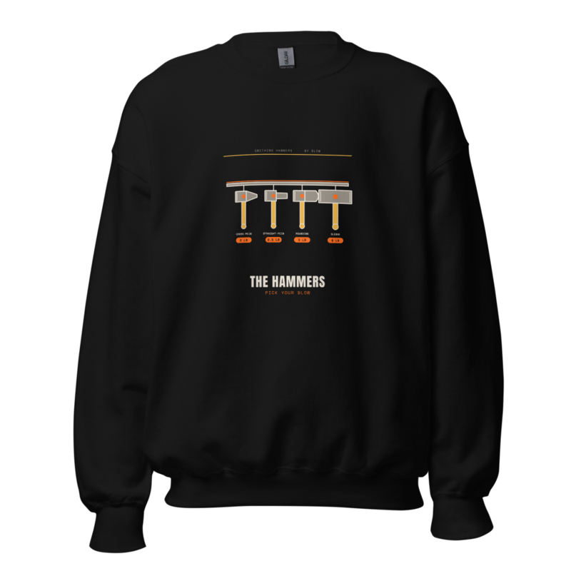 Hammer Rack Crewneck mockup