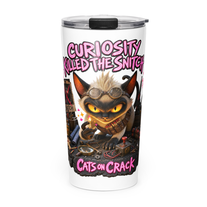 Curiosity Killed The Snitch 20oz Tumbler