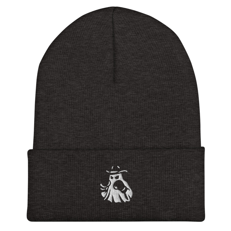 "THE PHANTOM" DARK COLOR BEANIE – One size, Dark Grey