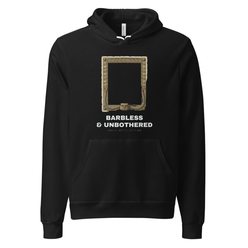 Barbless & Unbothered Hoodie (Artist Series) — Fly Fishing merch