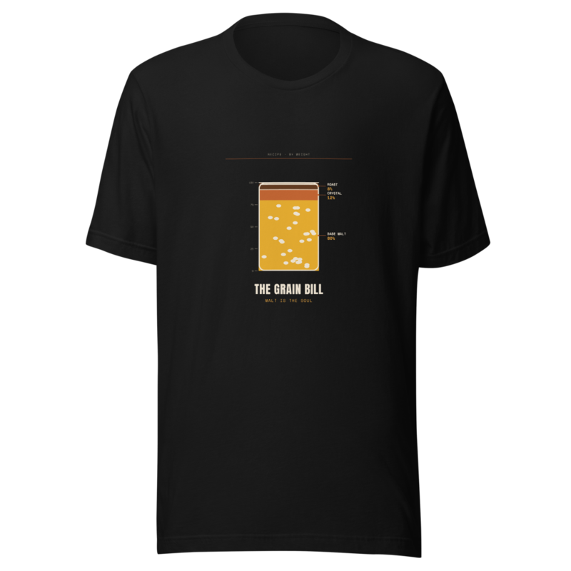 Grain Bill Tee — Homebrewing merch