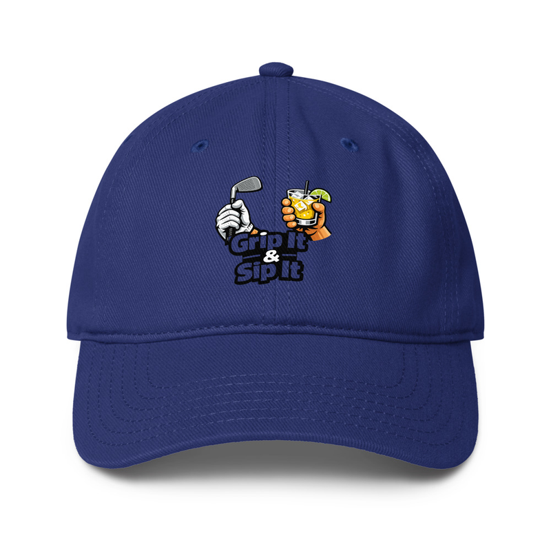 Grip it & Sip It Low-profile baseball cap