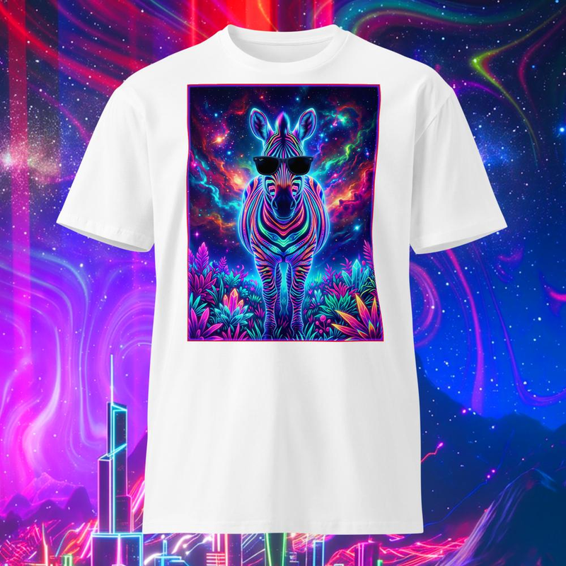Animal Kingdom Hipster Zebra - Animal Kingdom Hipster Zebra / White / S
