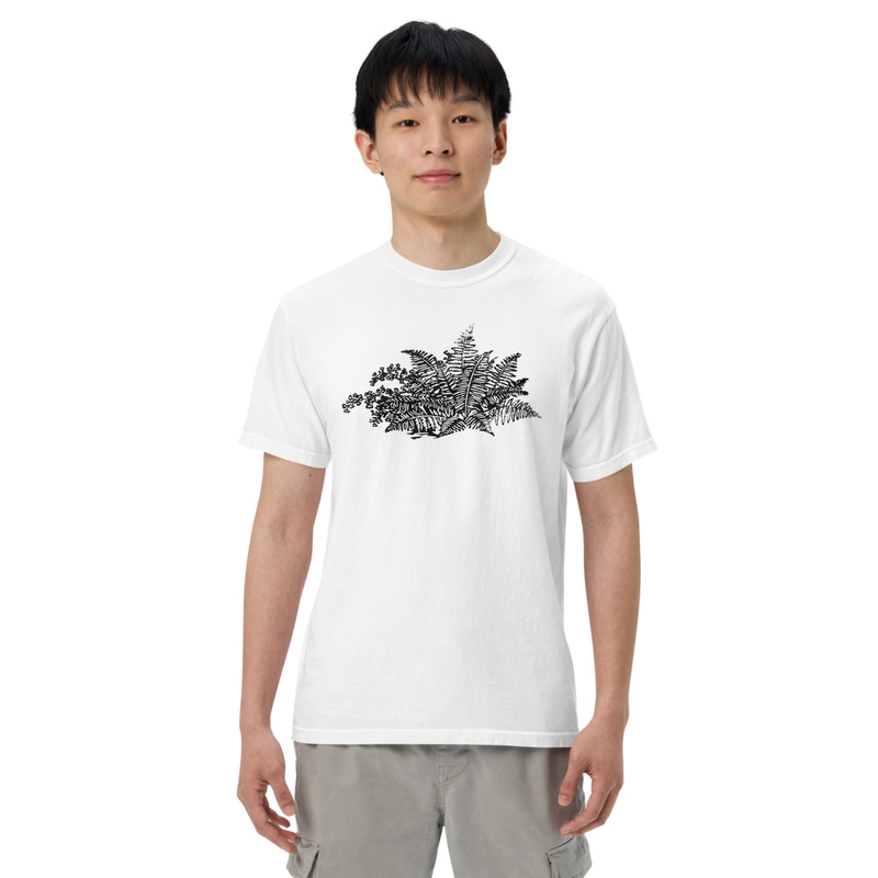 Fern Plant Family Unisex T-shirt – 4XL, White