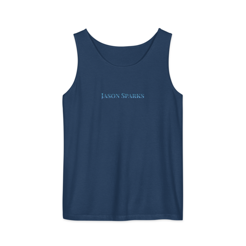 ELECTRIC RENDEZVOUS – Midnight Lyric Tank Top (Unisex)