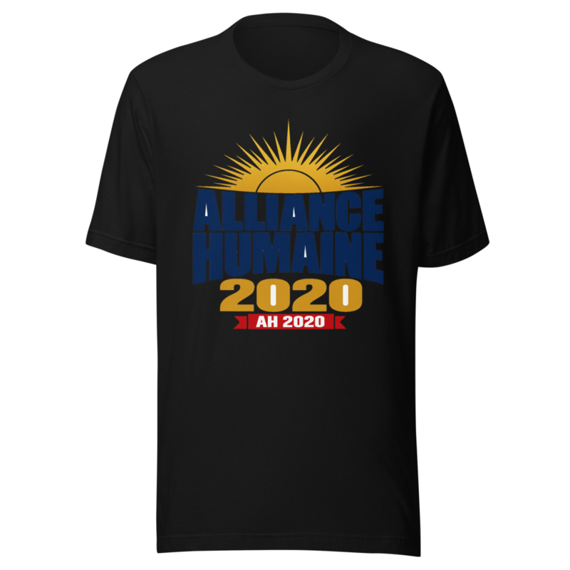 Visuel du produit T-shirt ALLIANCE HUMAINE 2020
