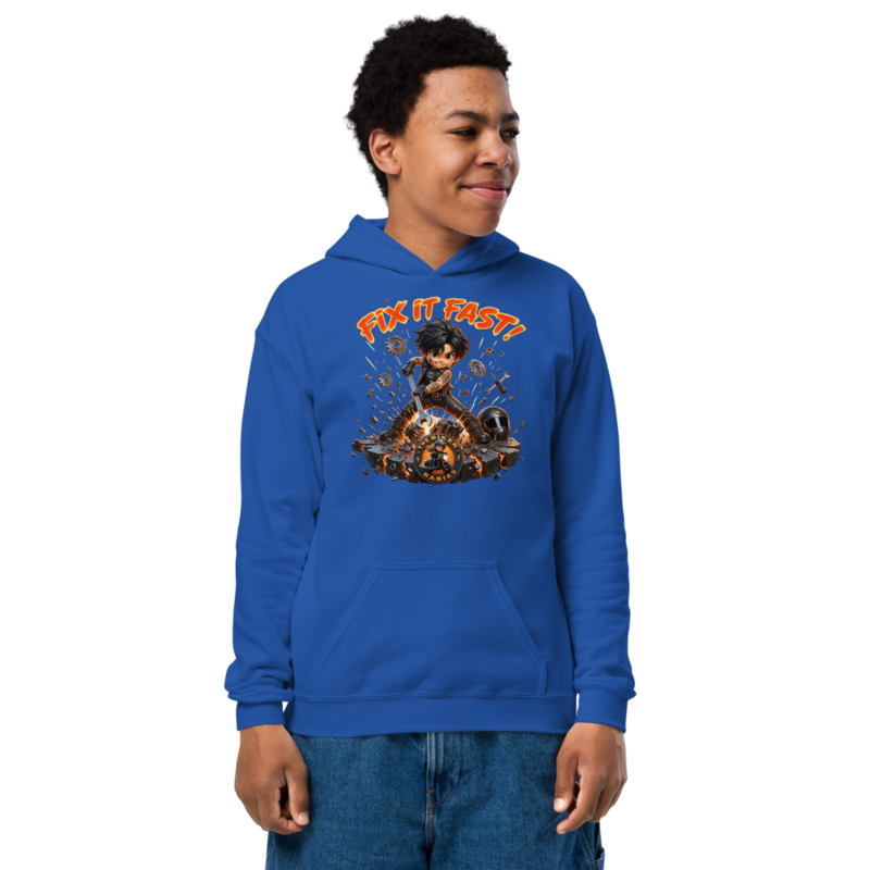 Santiago Fix It Fast Kids Hoodie