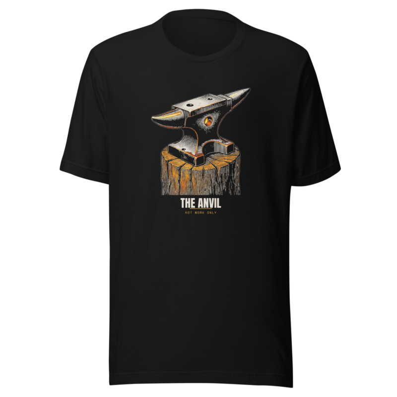 The Anvil Tee mockup