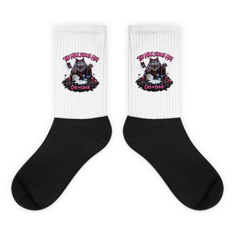 The Milk Shows Me Socks