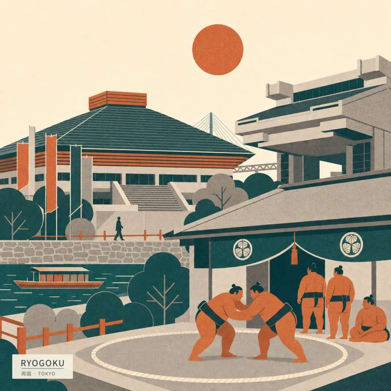 Ryogoku(両国)のアートワーク