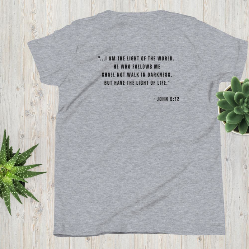Follow Me - Youth Short Sleeve T-Shirt Lighter colors