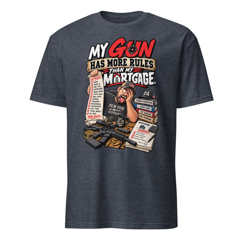 Gun Rules - Short-Sleeve Unisex T-Shirt