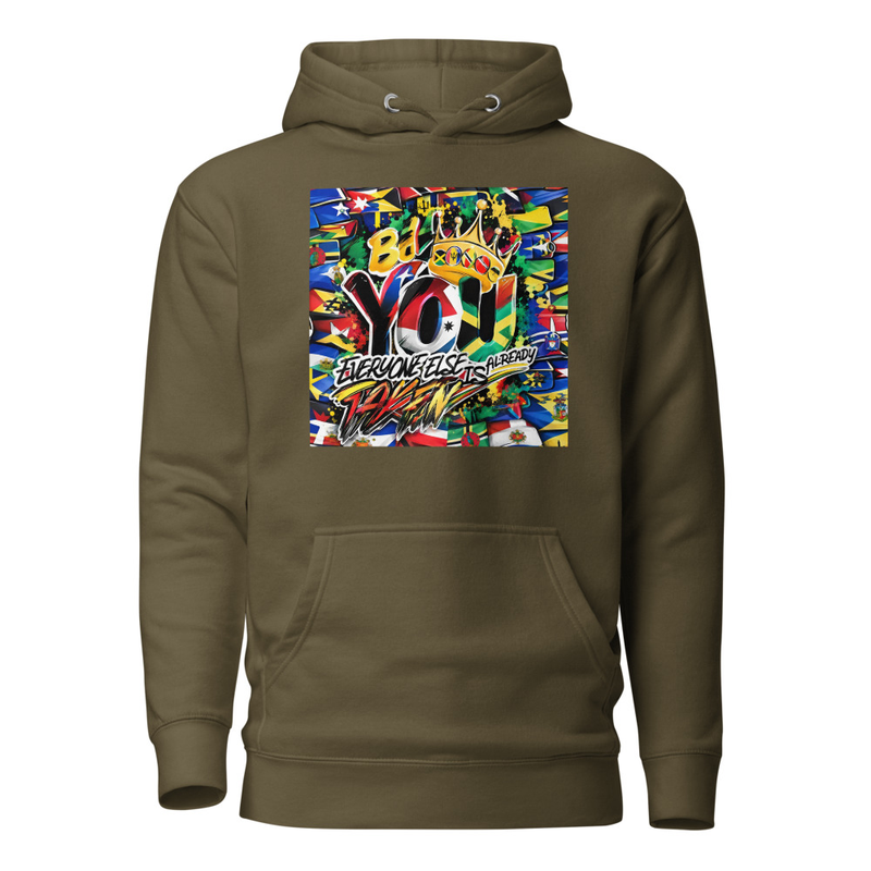 Unisex Hoodie – XL, Military Green