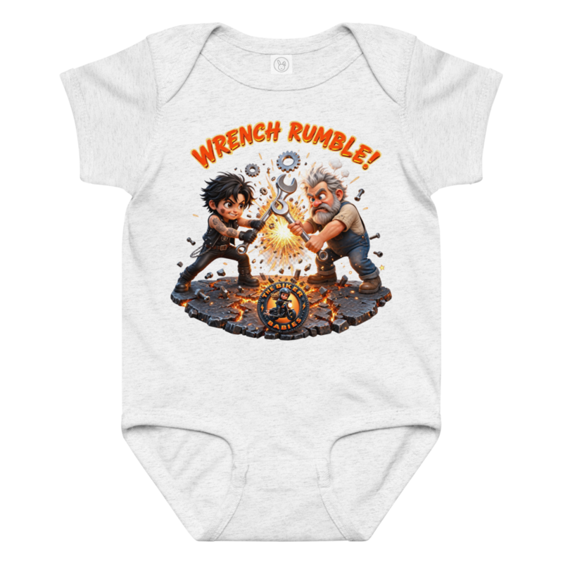 Wrench Rumble Baby Grow