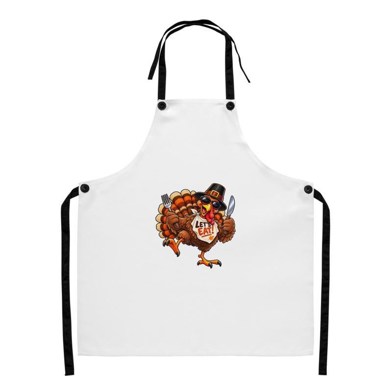 Let's Eat Thanksgiving Apron