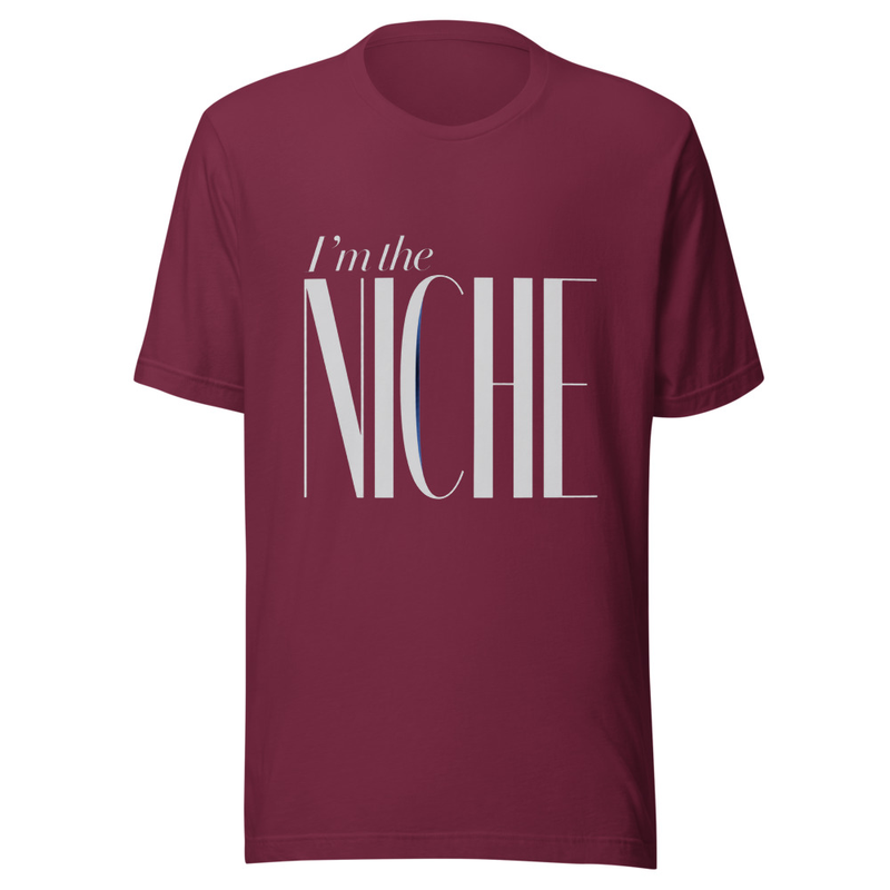 I'm the Niche - Midnight Tone – XS, Maroon