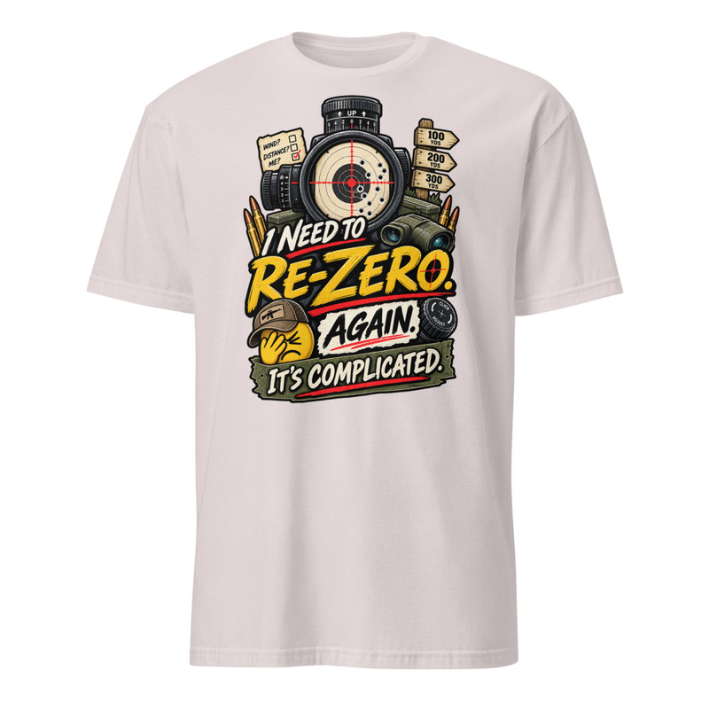 Re-Zero Short-Sleeve Unisex T-Shirt – S, Ice Grey