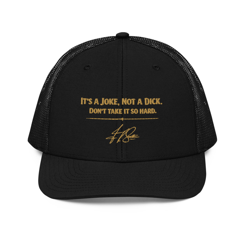 Not a dick Richardsons Snapback Hat
