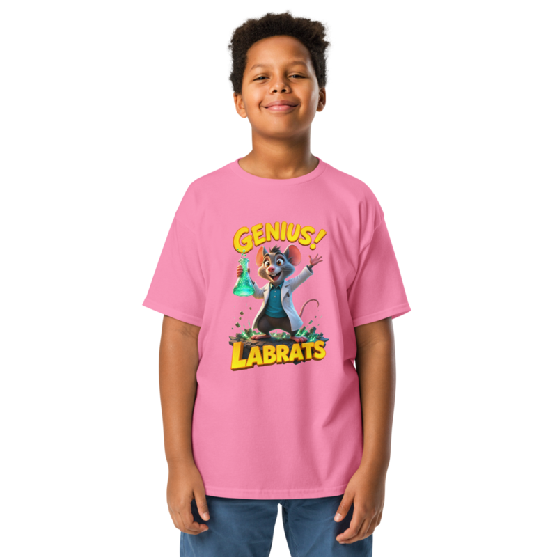 Dr Basil Whiskerworth Genius Kids T-Shirt