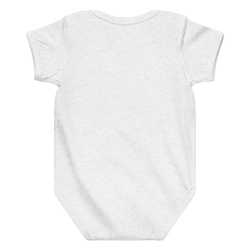 Je Suis Belle Baby Onesie – 6M, Ash