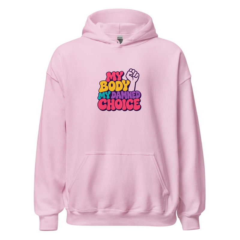 My Body My Damned Choice Hoodie product view 2