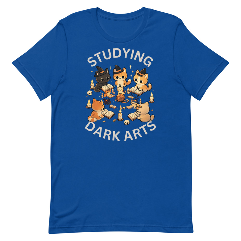 Studying Dark Arts Cat Lovers Unisex t-shirt
