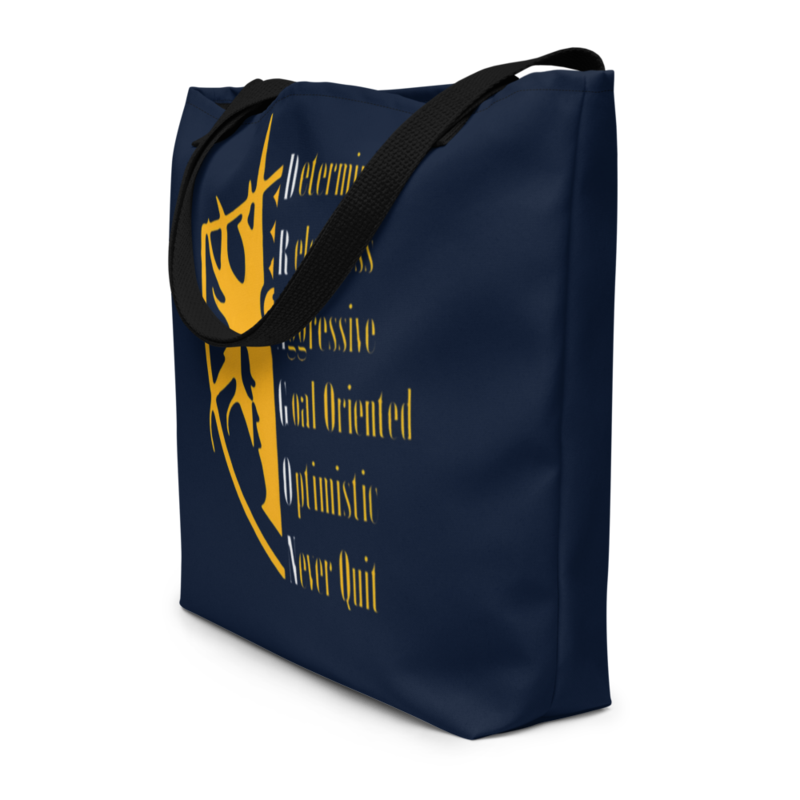 Dragon Large Anagram Tote Bag