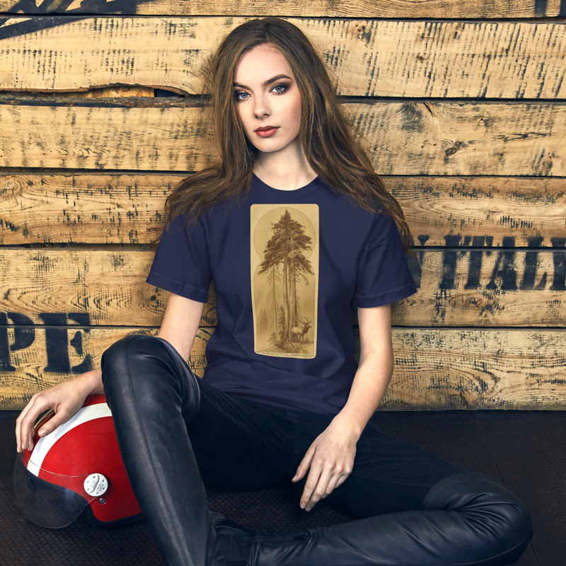 Forest and Elk Montana Tattoo Company Unisex t-shirt